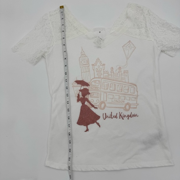 Disney Mary Poppins United Kingdom Lace Sleeve Top – XS - Picture 8 of 9